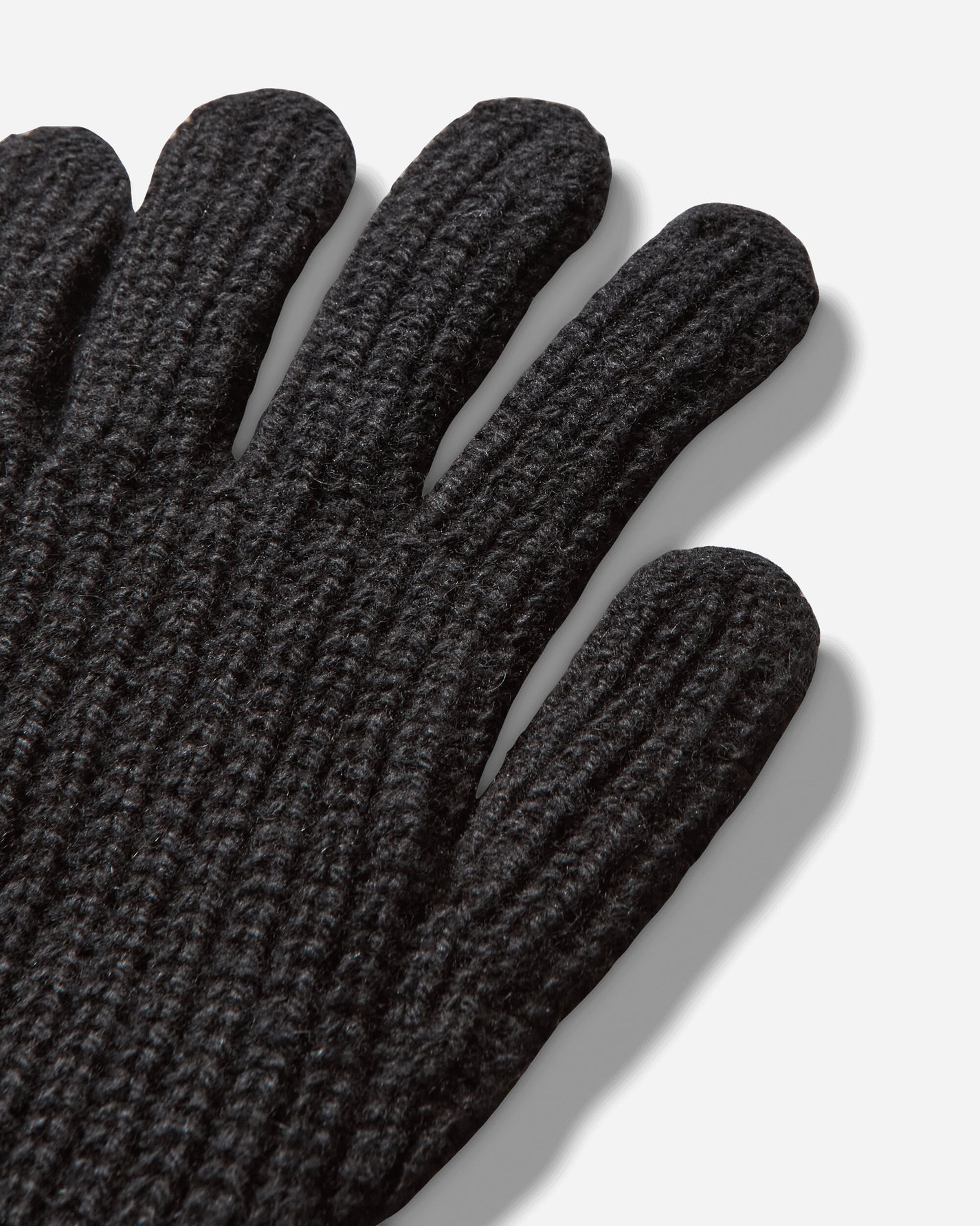 sacai Carhartt Wip Wool Knit Gloves Black Gloves and Scarves Gloves 25-00999S 001