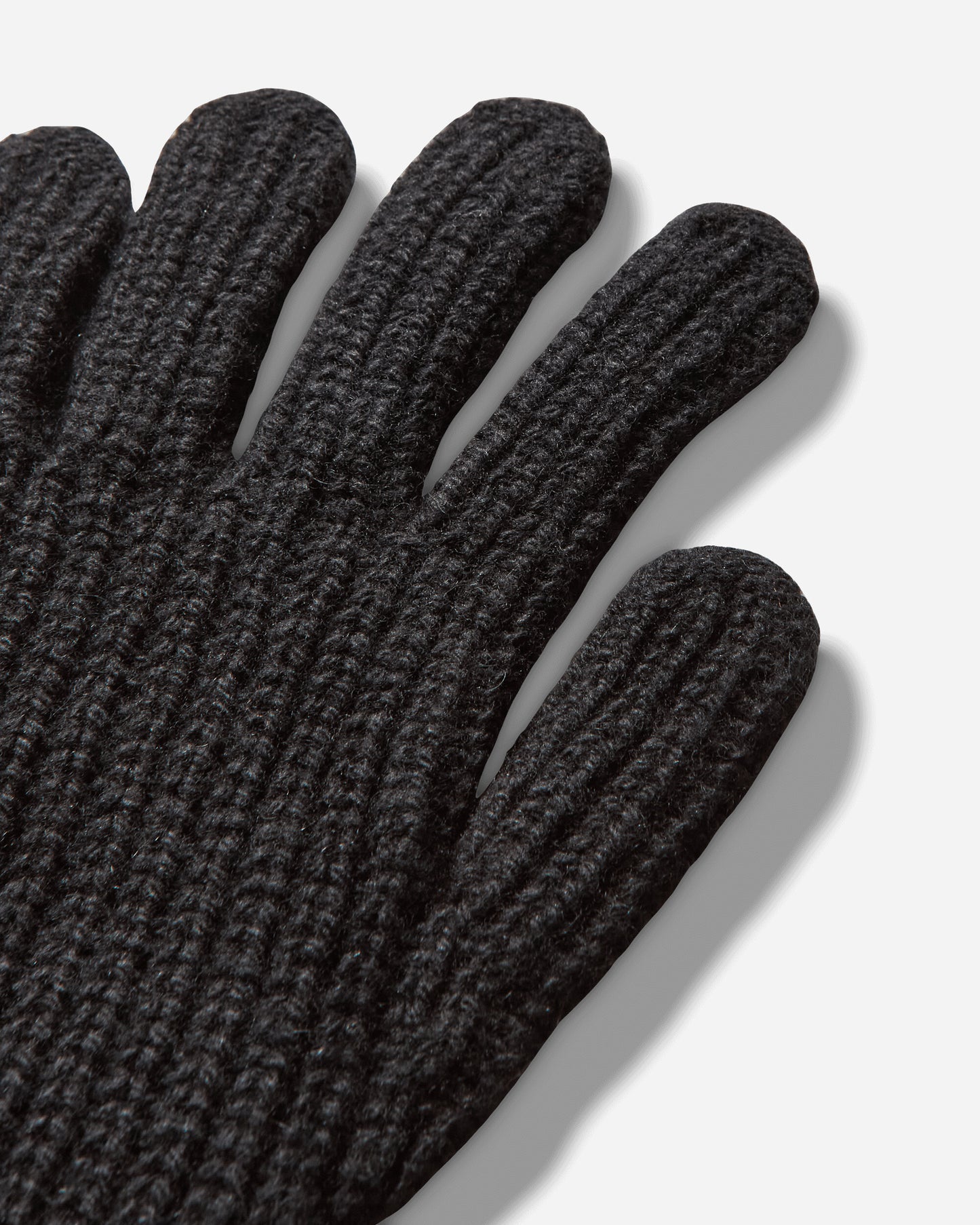 sacai Carhartt Wip Wool Knit Gloves Black Gloves and Scarves Gloves 25-00999S 001