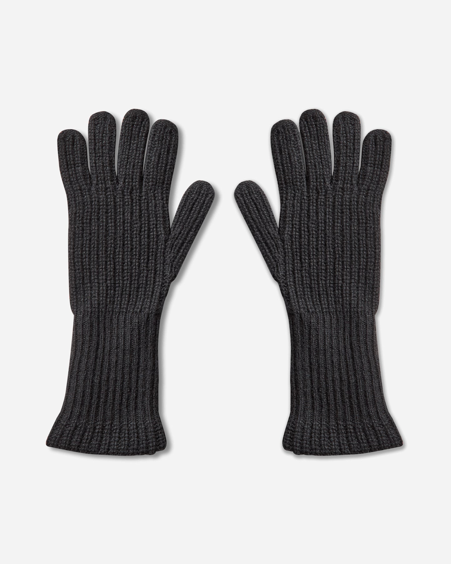 sacai Carhartt Wip Wool Knit Gloves Black Gloves and Scarves Gloves 25-00999S 001