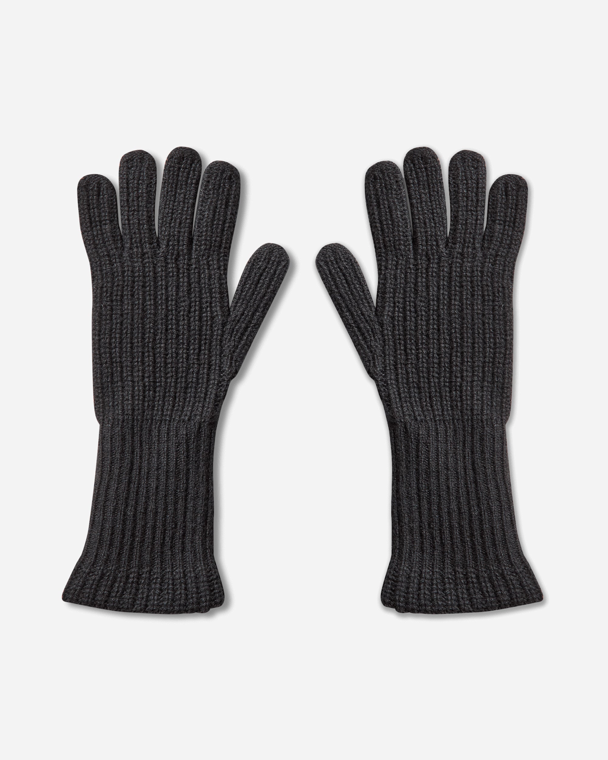 sacai Carhartt Wip Wool Knit Gloves Black Gloves and Scarves Gloves 25-00999S 001