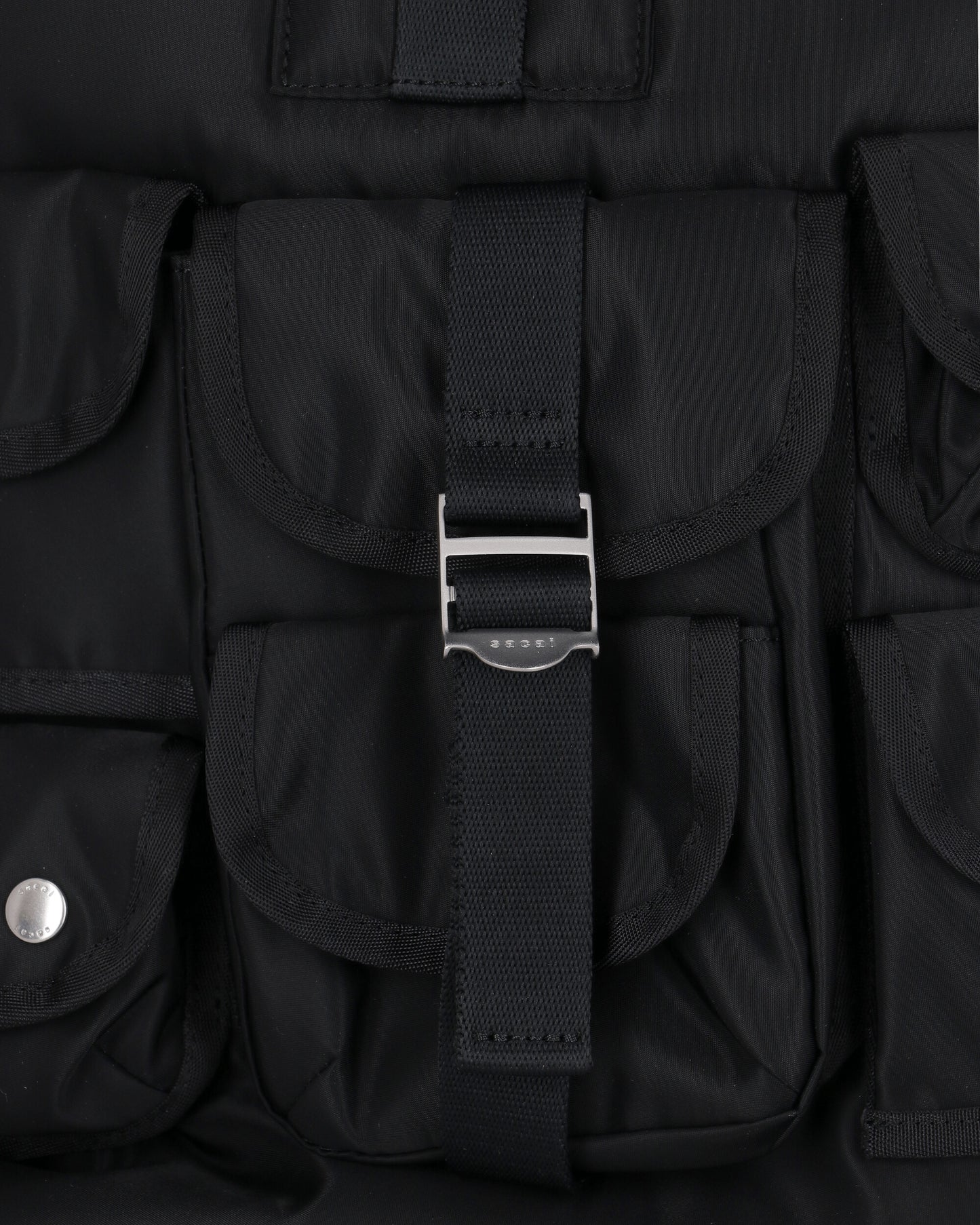 sacai Nylon Tote Bag Black Bags and Backpacks Tote Bags 26-01097S 001