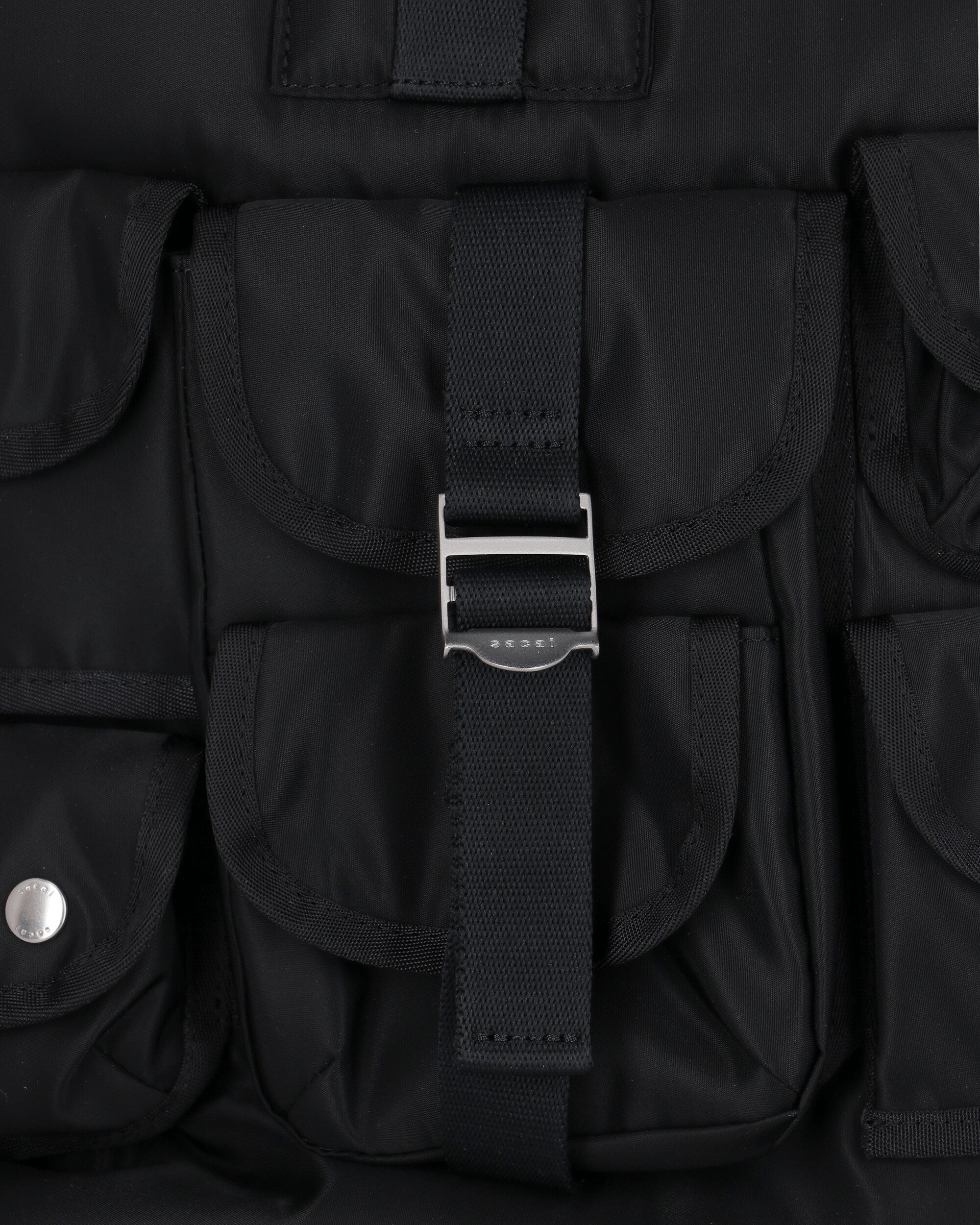 sacai Nylon Tote Bag Black Bags and Backpacks Tote Bags 26-01097S 001