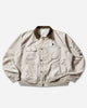 sacai Carhartt Wip Nylon Twill X Duck Blouson Ivory Coats and Jackets Bomber Jackets 26-03990M 001