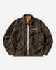 sacai Treated Nylon Twill Blouson D/Khaki Coats and Jackets Bomber Jackets 26-03913M 531