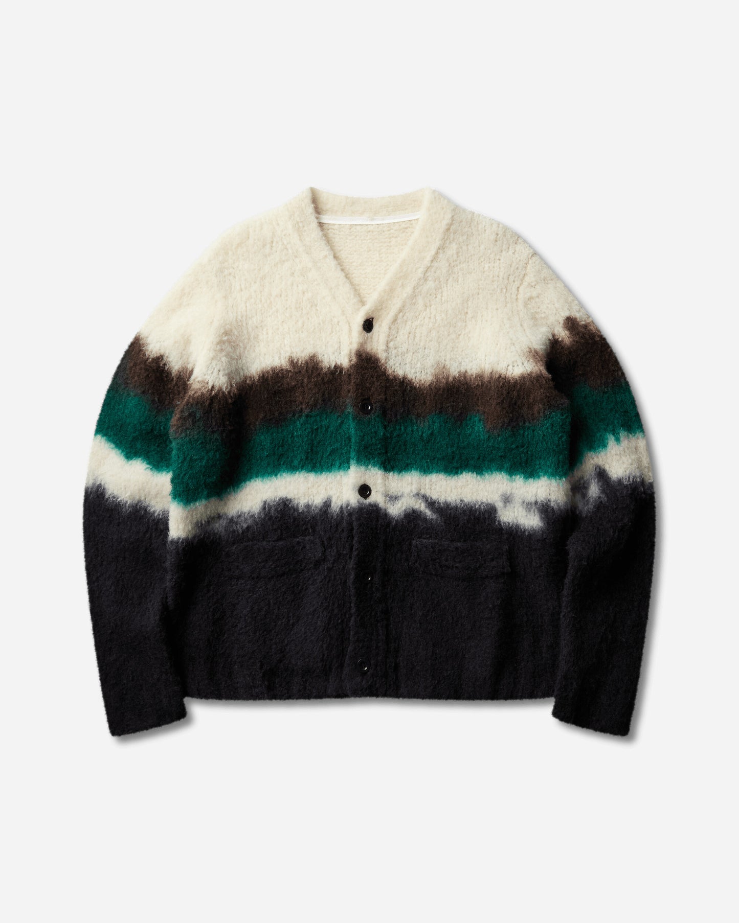 sacai Chusen Dyed Knit Cardigan Multicolor Knitwears Cardigans 26-04132M 020