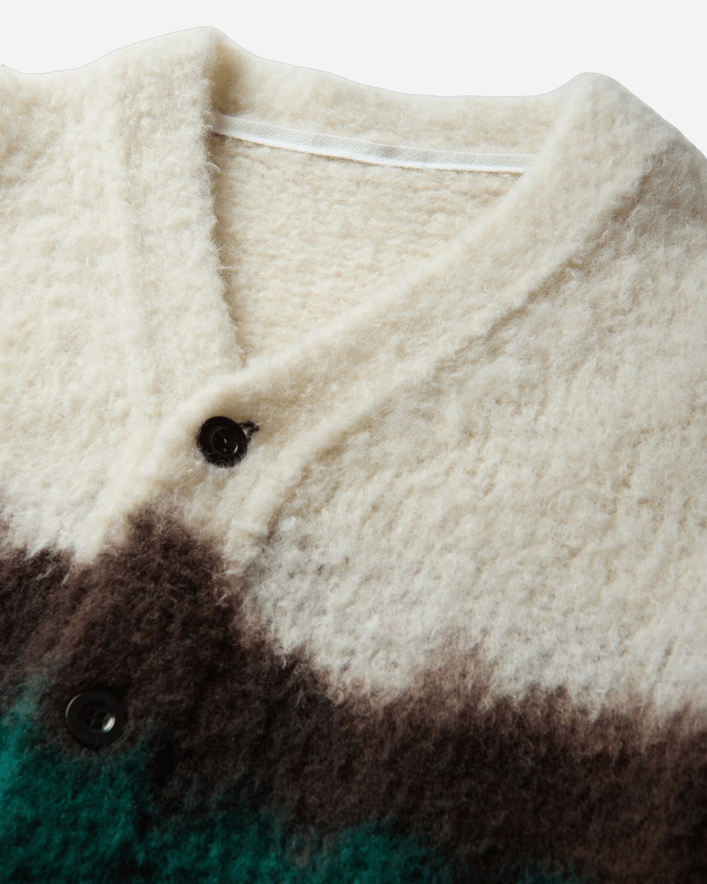 sacai Chusen Dyed Knit Cardigan Multicolor Knitwears Cardigans 26-04132M 020