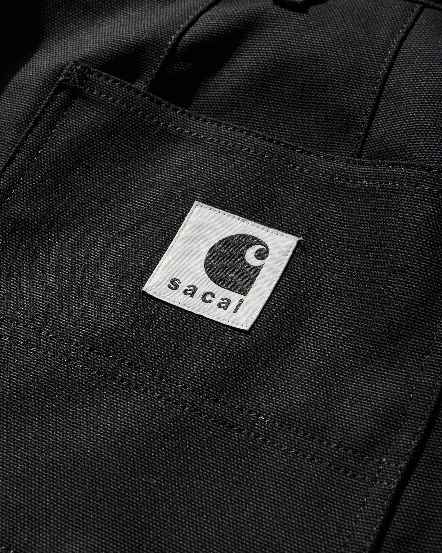 sacai Carhartt Wip Duck Pants Black Pants Casual 26-03992M 001