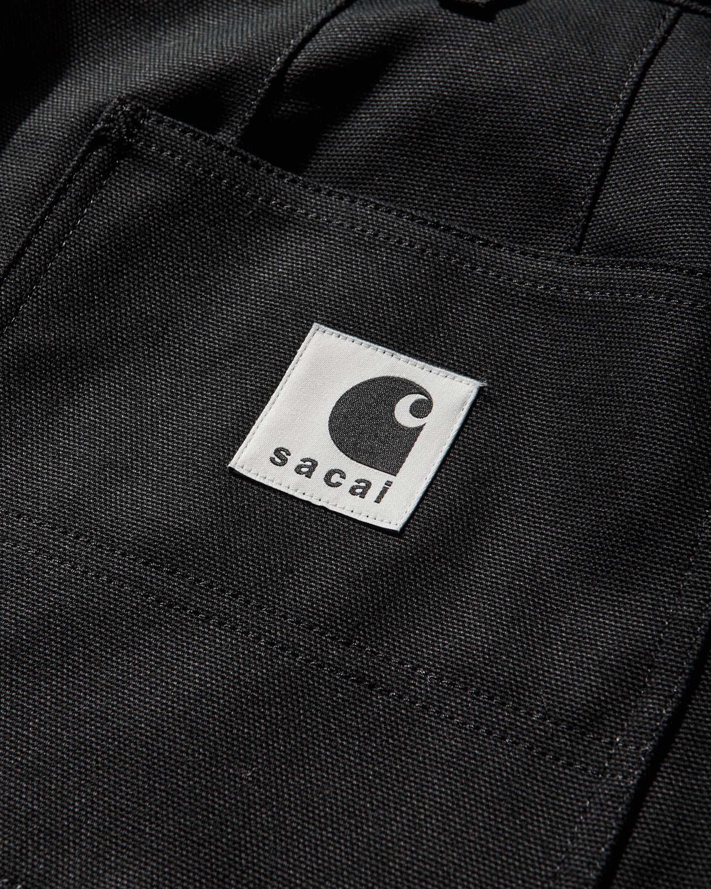 sacai Carhartt Wip Duck Pants Black Pants Casual 26-03992M 001