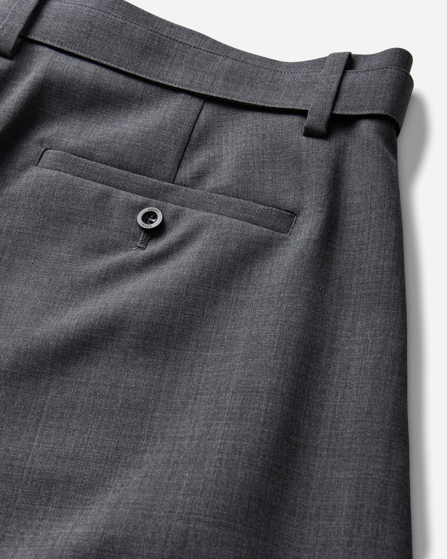 sacai Suiting Pants Grey Pants Casual 26-04030M 301