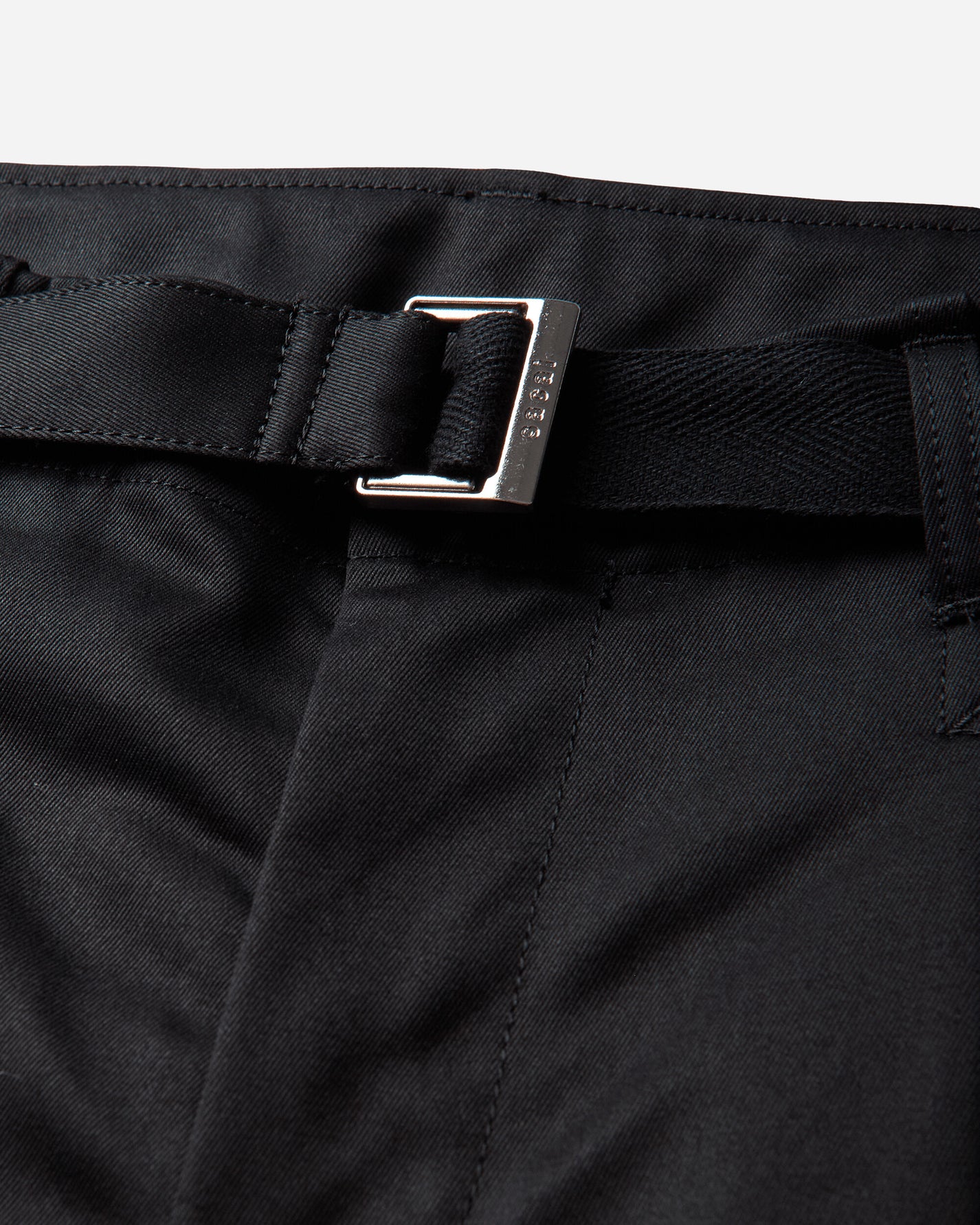 sacai Cotton Chino Pants Black Pants Chinos 26-04032M 001