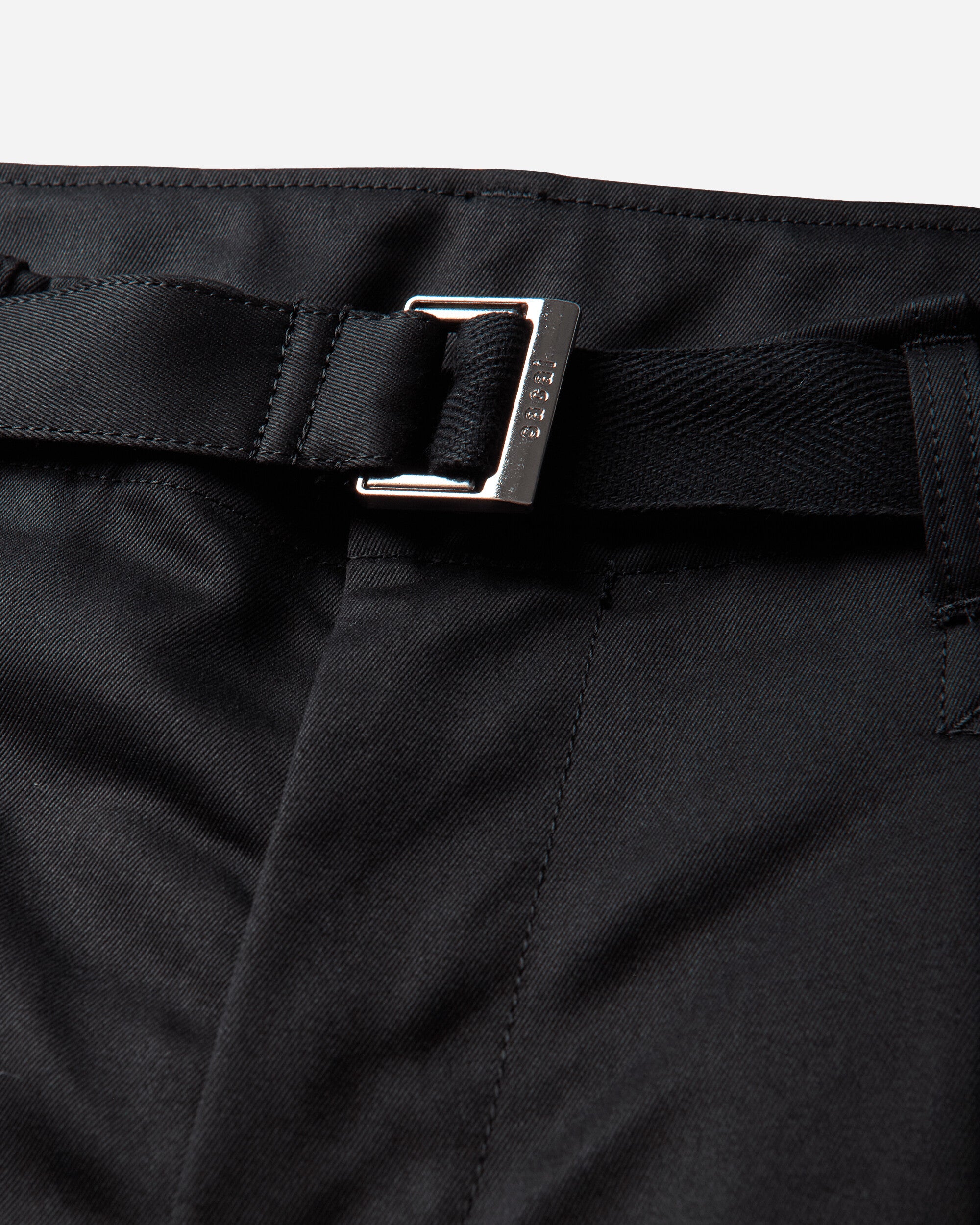 sacai Cotton Chino Pants Black Pants Chinos 26-04032M 001