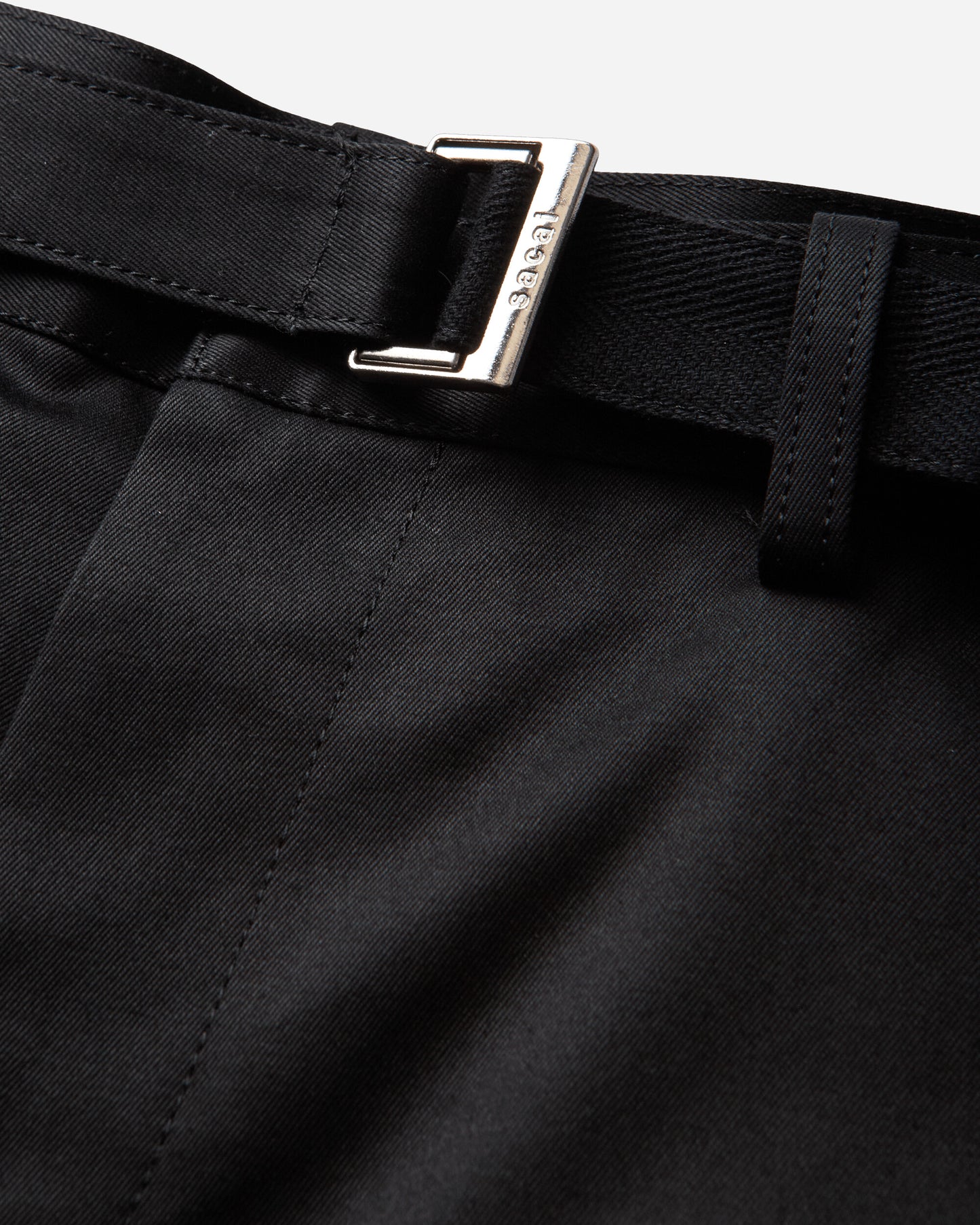 sacai Cotton Chino Pants Black Pants Chinos 26-04149M 001