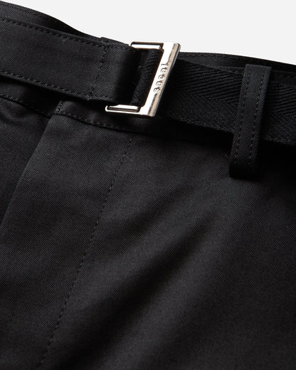 sacai Cotton Chino Pants Black Pants Chinos 26-04149M 001
