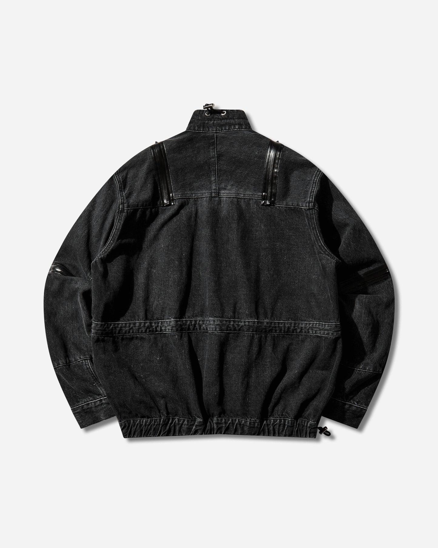 sacai Denim Blouson Black Coats and Jackets Denim Jackets 26-03927M 001