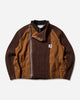 sacai Carhartt Wip Washed Duck X Wool Knit Blouson D/Beige Coats and Jackets Jackets 25-03860M 642