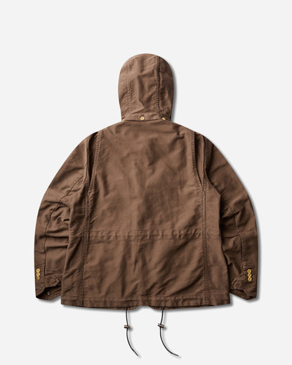 sacai Sueded Cotton Jacket Brown Coats and Jackets Jackets 26-04091M 601