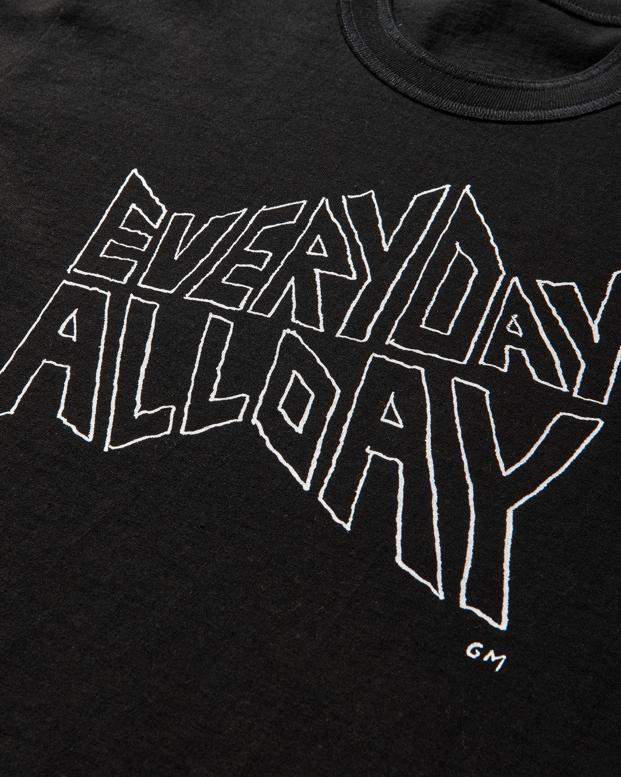 sacai Geoff Sacai  Print L S T-Shirt Black T-Shirts Longsleeve 26-01122S 001