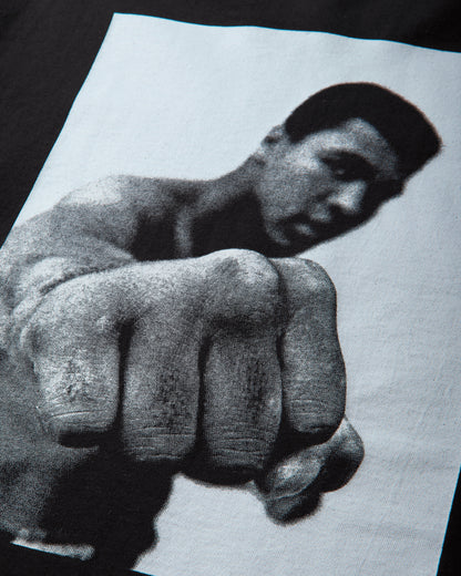 sacai Muhammad Ali LS TShirt Black T-Shirts Longsleeve 26-01158S 001