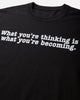 sacai Muhammad Ali LS TShirt Black T-Shirts Longsleeve 26-01158S 001