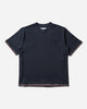 sacai Cotton Jersey T-Shirt Navy T-Shirts Shortsleeve 25-03796M 201