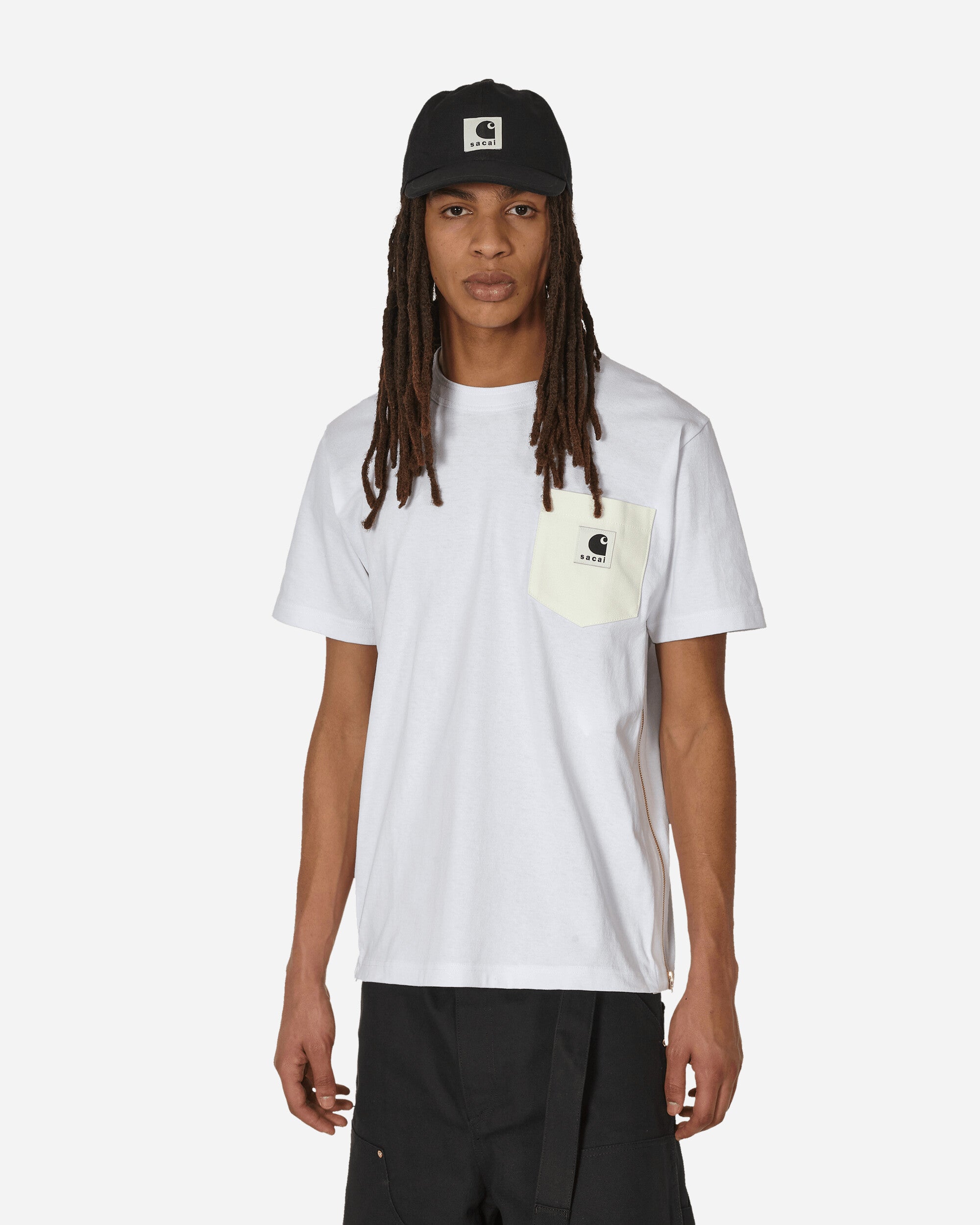 sacai Carhartt WIP T-Shirt White - Slam Jam® Official Store