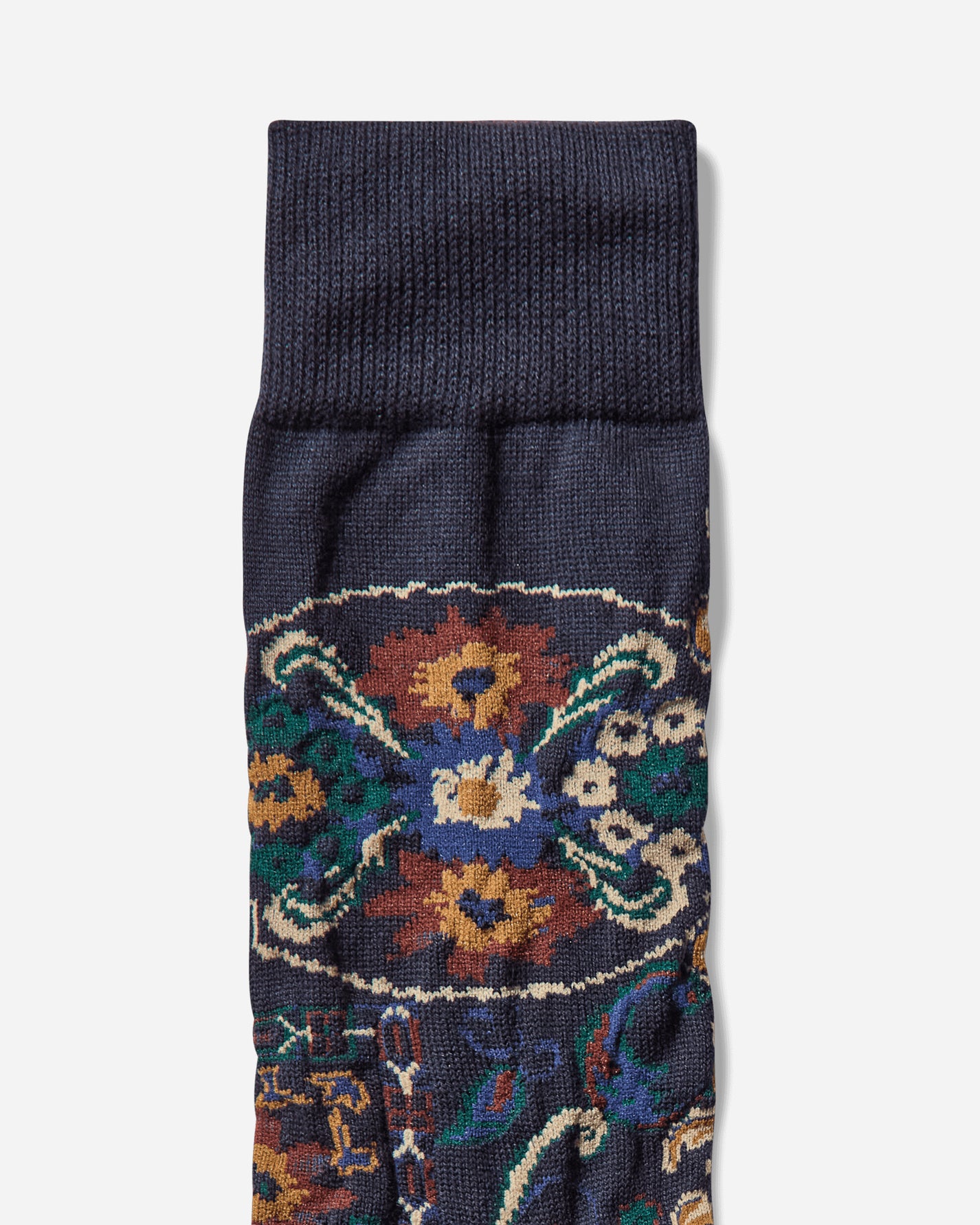 sacai Floral Socks Navy Underwear Socks 25-01046S 201