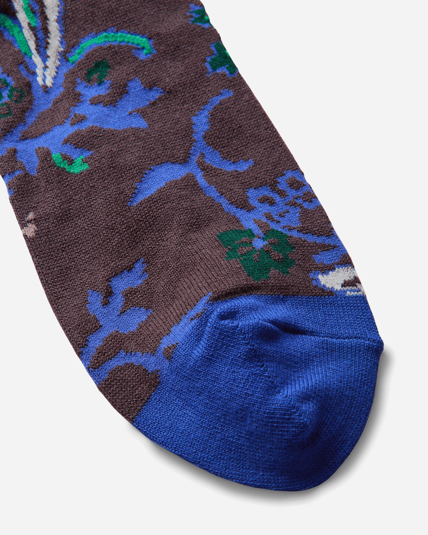 sacai Floral Socks Brown Underwear Socks 26-01176S 601