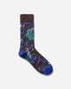 sacai Floral Socks Brown Underwear Socks 26-01176S 601