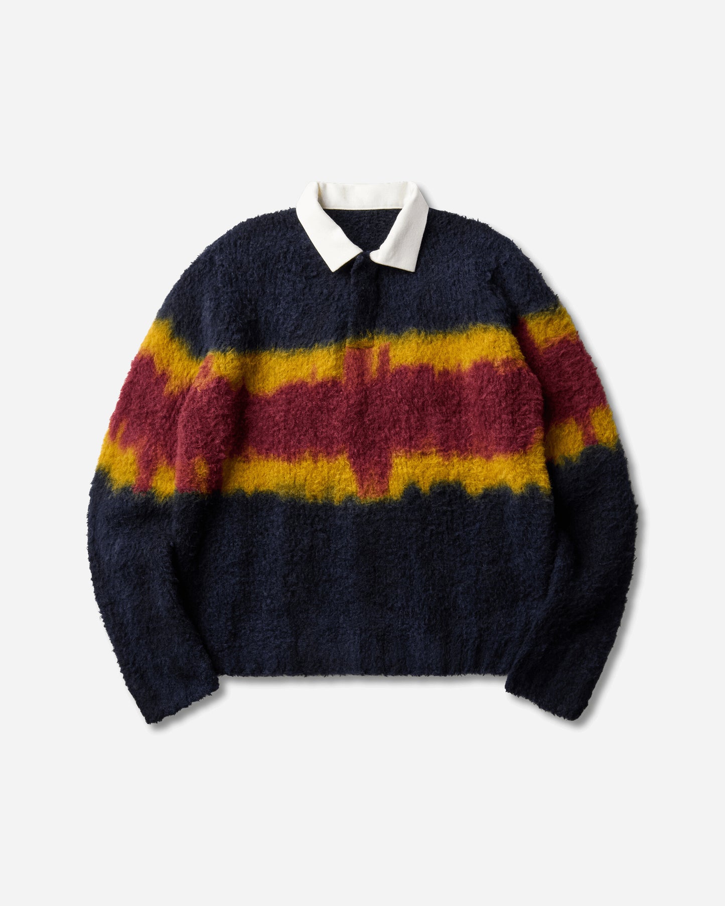 sacai Chusen Dyed Knit Polo Shirt Multicolor Knitwears Sweaters 26-04133M 220