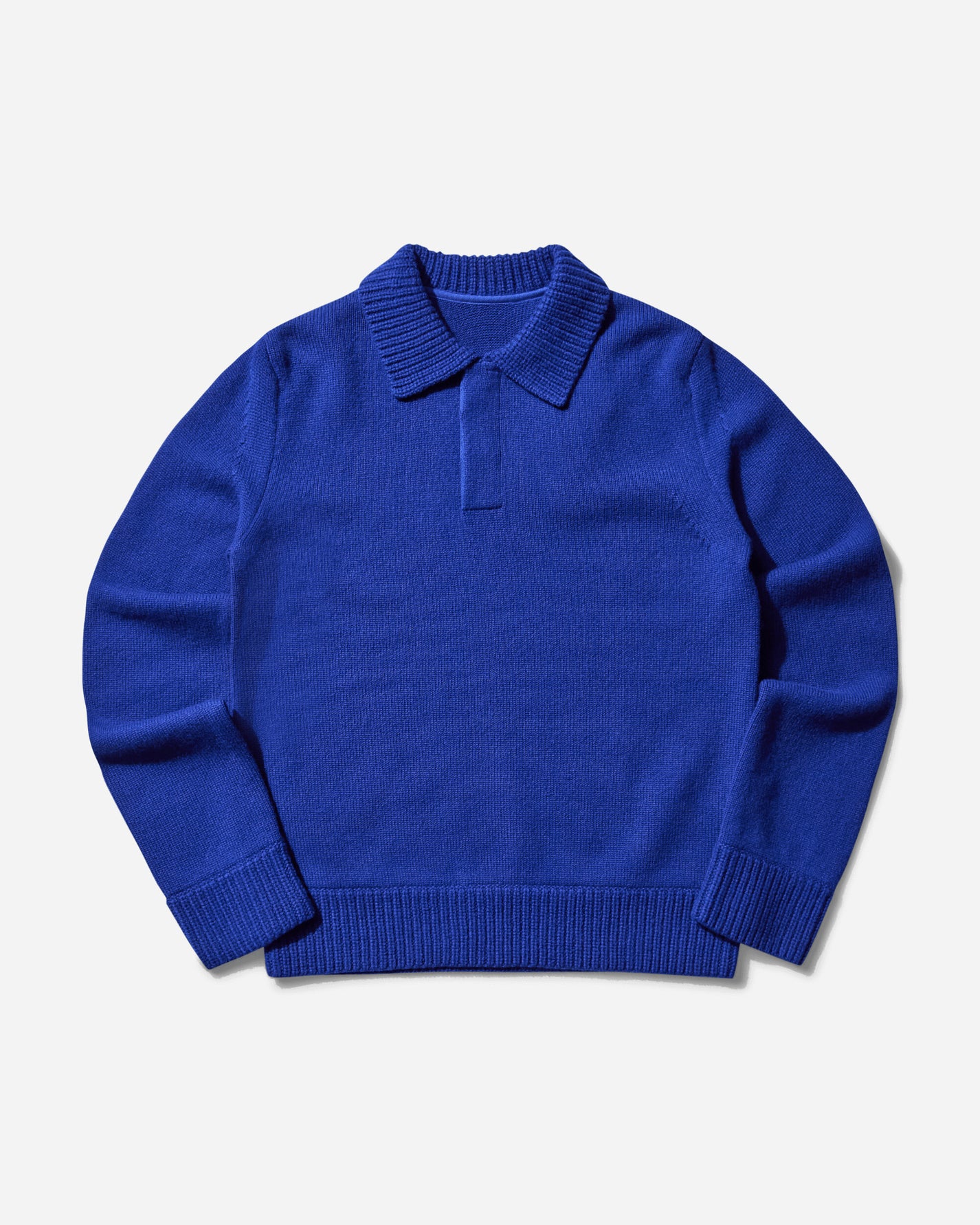 sacai Wool Knit Pullover Blue Knitwears Sweaters 25-03834M 401