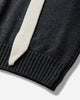 sacai Wool Knit Pullover Grey/Off White Knitwears Sweaters 26-04069M 304