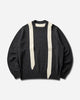 sacai Wool Knit Pullover Grey/Off White Knitwears Sweaters 26-04069M 304