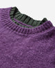 sacai Wool Knit Pullover Purple Knitwears Sweaters 25-03840M 476