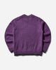 sacai Wool Knit Pullover Purple Knitwears Sweaters 25-03840M 476
