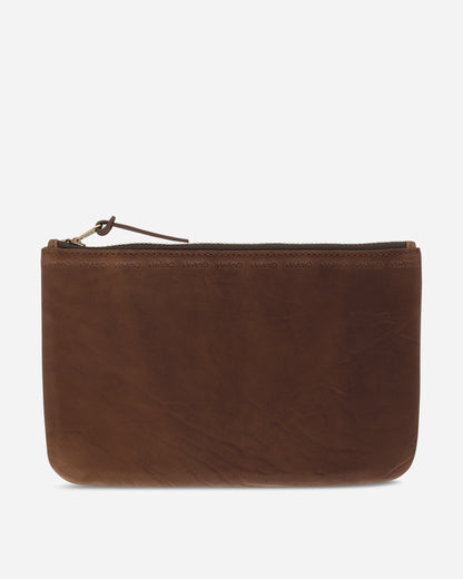 visvim Leather Travel Pouch Brown Bags and Backpacks Pouches 0125203003027 1