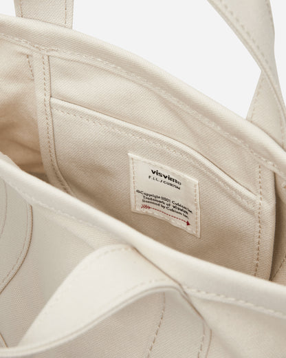 visvim Juneau Tote (S) Ivory Bags and Backpacks Tote Bags 0126303003002 IVORY