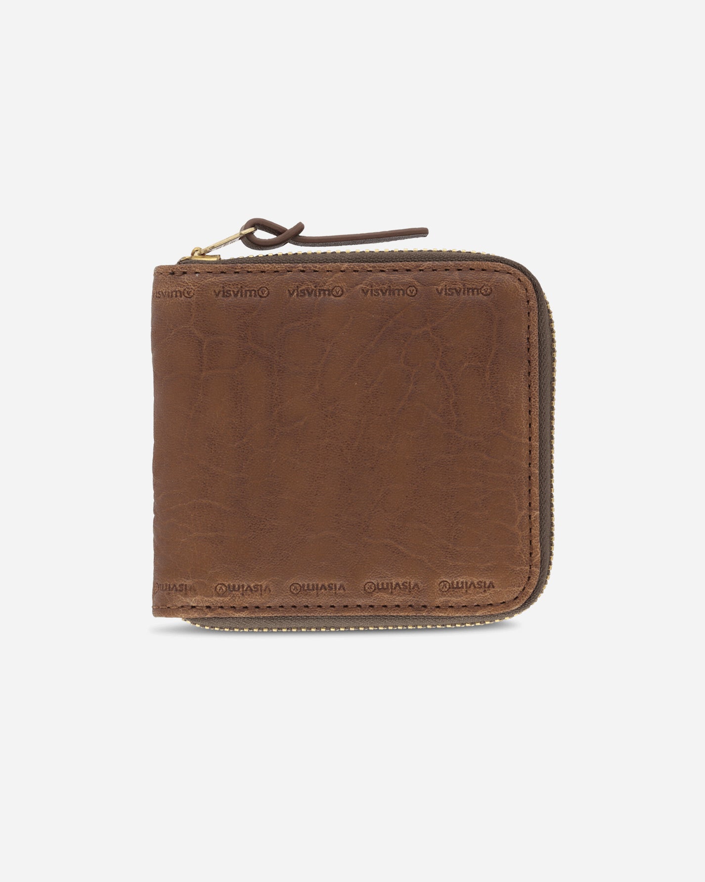 visvim Leather Bi-Fold Wallet Brown Wallets and Cardholders Zip Wallets 0125203003028 1