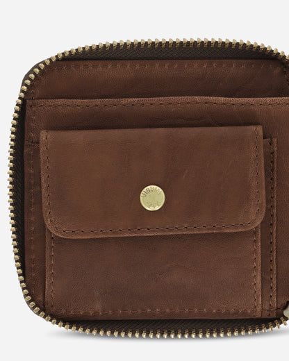 visvim Leather Bi-Fold Wallet Brown Wallets and Cardholders Zip Wallets 0125203003028 1