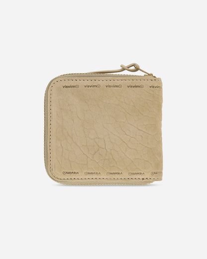 visvim Suede Bi-Fold Wallet Beige Wallets and Cardholders Zip Wallets 0125203003024 2