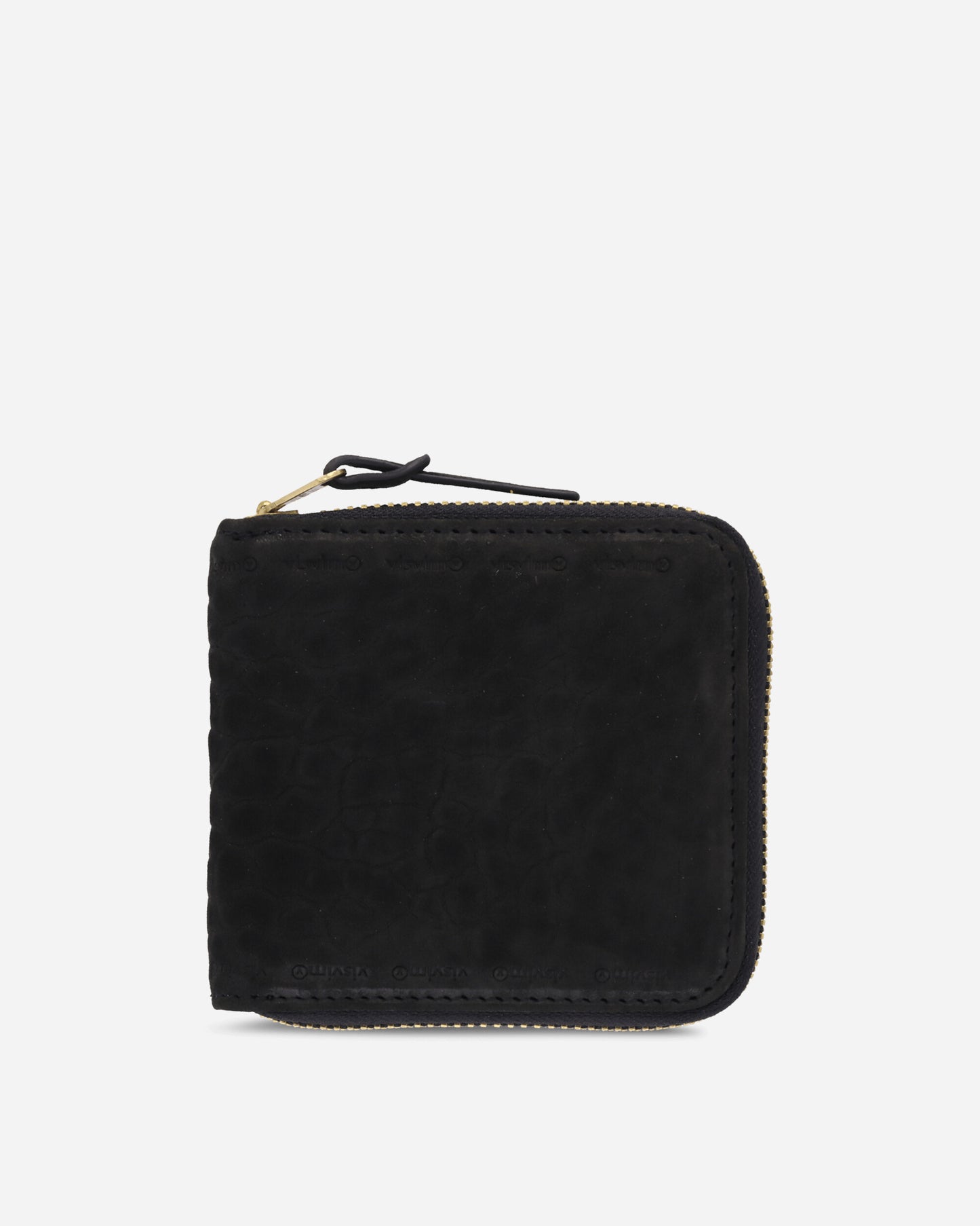 visvim Suede Bi-Fold Wallet Black Wallets and Cardholders Zip Wallets 0125203003024 1