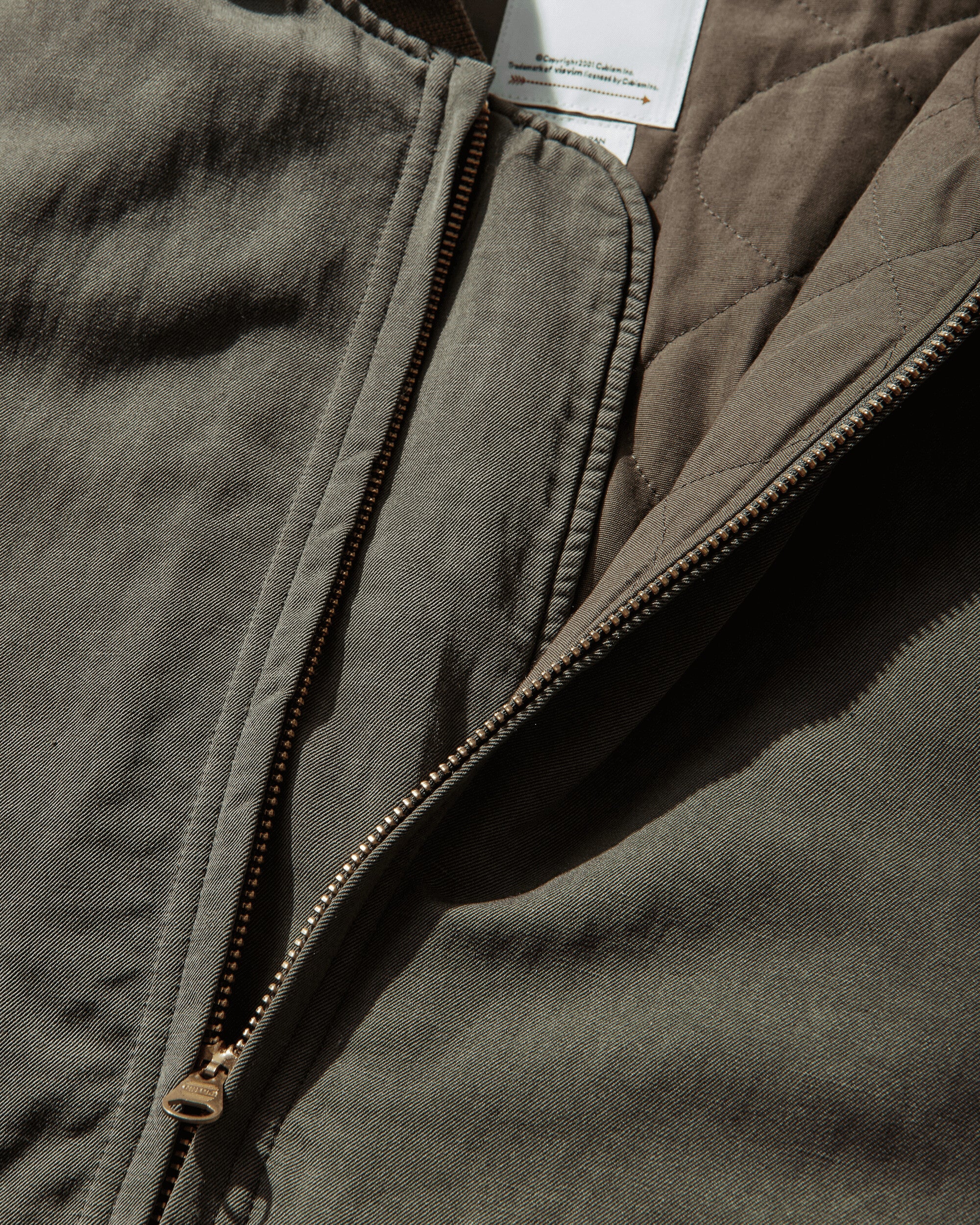 visvim Barton Down Jkt Olive Coats and Jackets Bomber Jackets 0126105013005 1