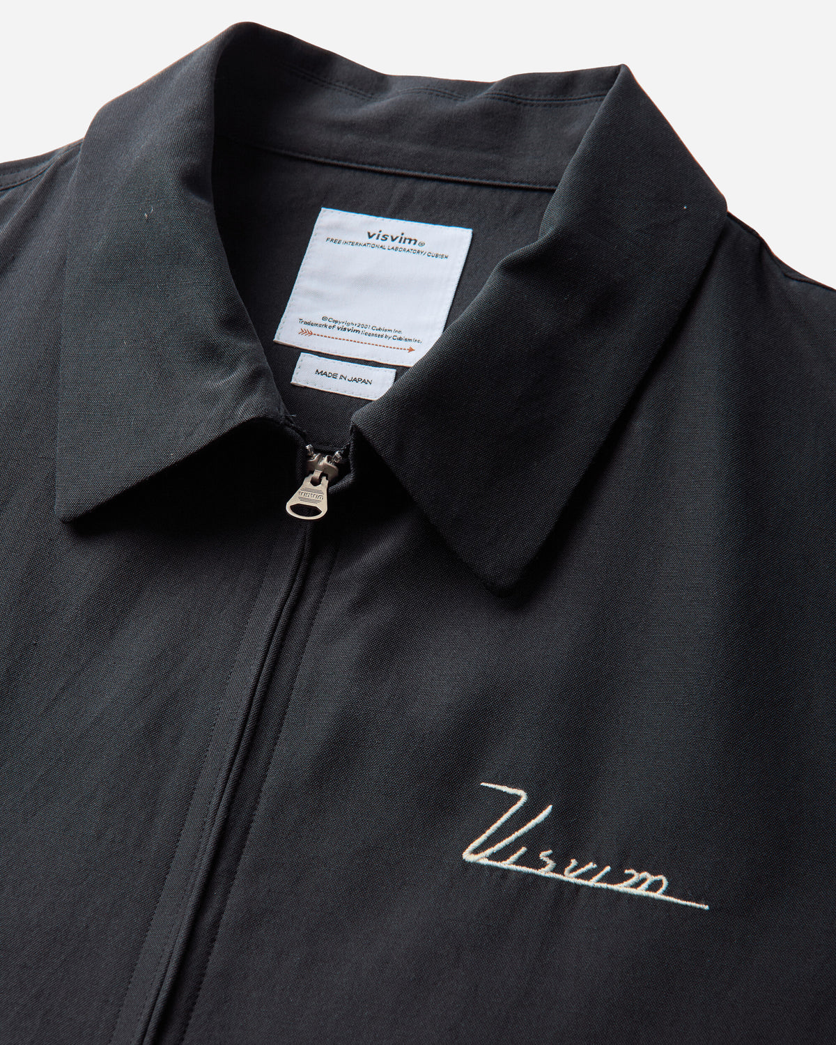 visvim Somer Swing Top Black Coats and Jackets Bomber Jackets 0126205013015 BLK