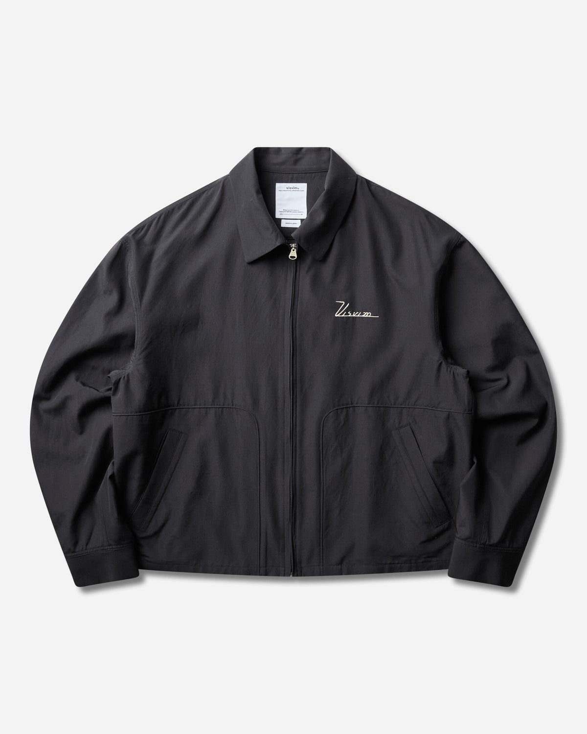 visvim Somer Swing Top Black Coats and Jackets Bomber Jackets 0126205013015 BLK