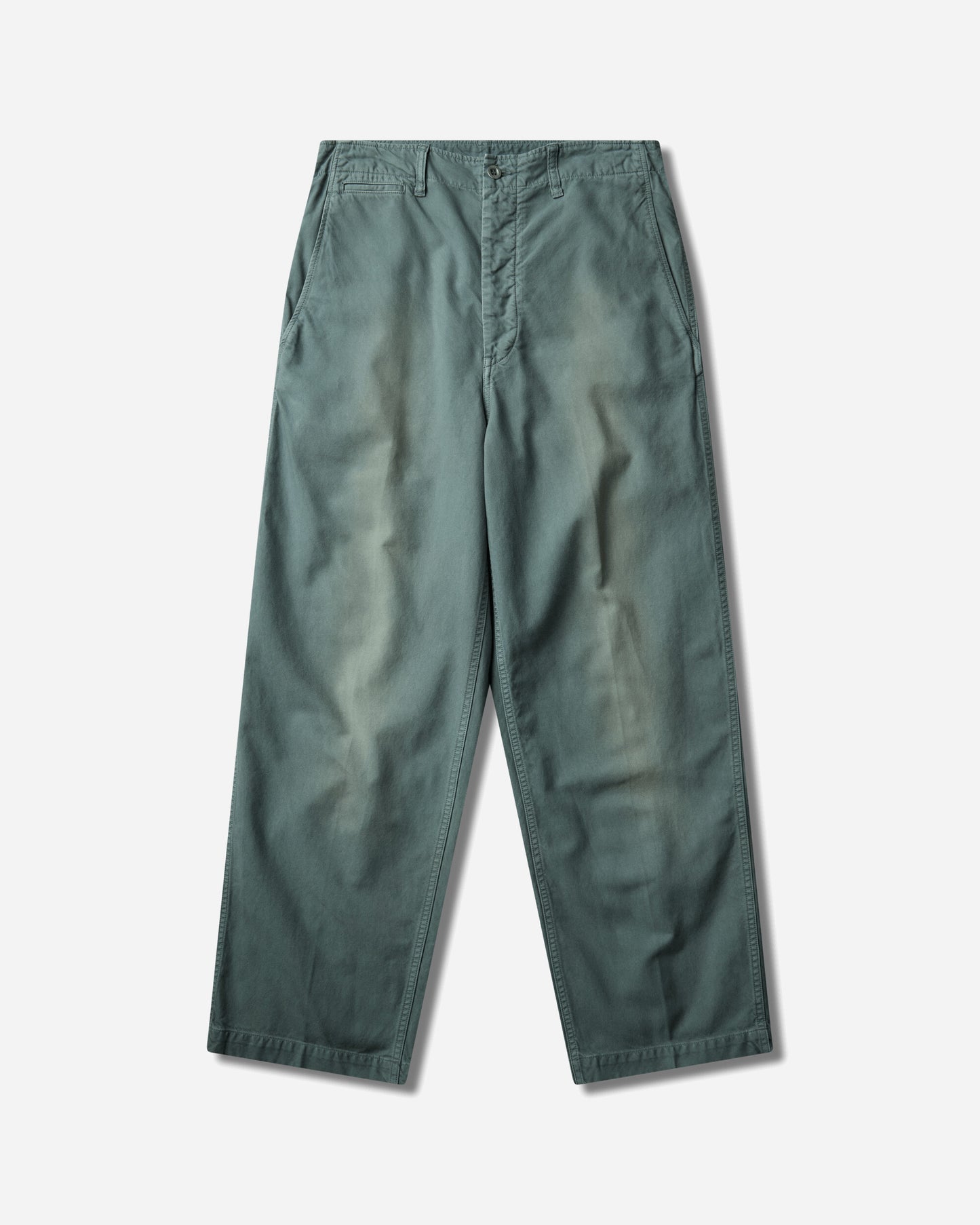 visvim Broader Chino Dmgd Lt Green Pants Chinos 0126305008001 LTGREEN