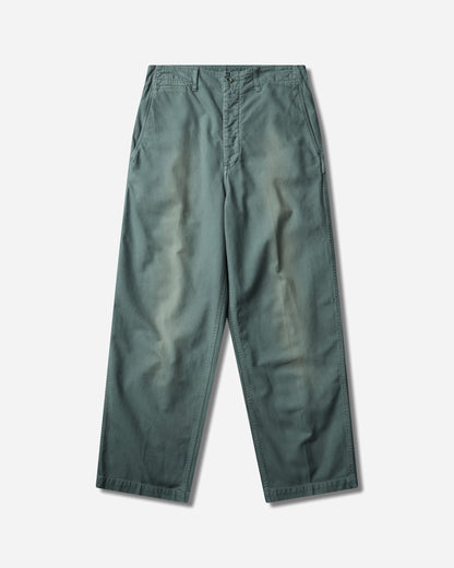 visvim Broader Chino Dmgd Lt Green Pants Chinos 0126305008001 LTGREEN