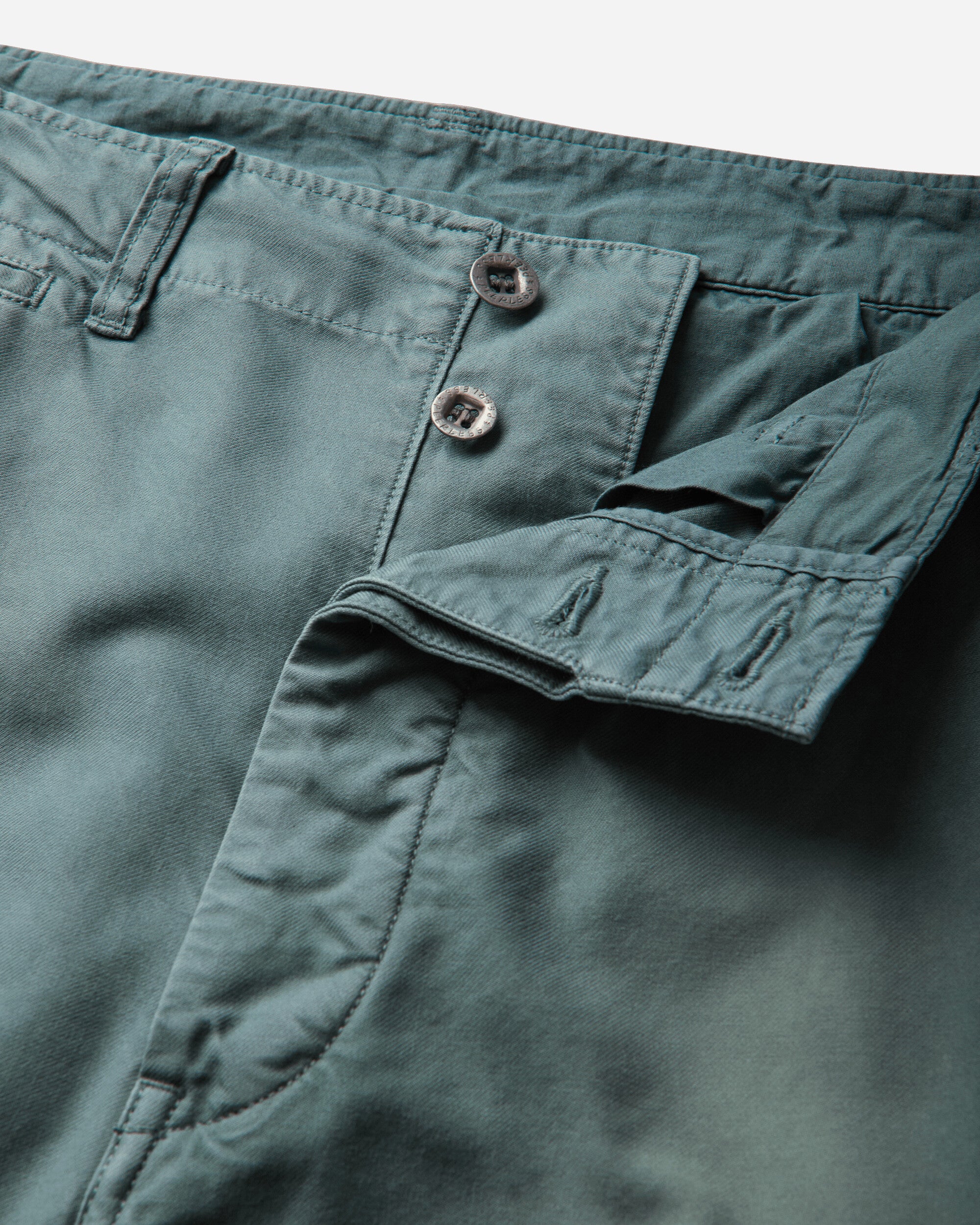 visvim Broader Chino Dmgd Lt Green Pants Chinos 0126305008001 LTGREEN
