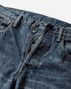 visvim Social Sculpture 01 Narrow Dmgd-46 Indigo Pants Denim 0126105005008 1