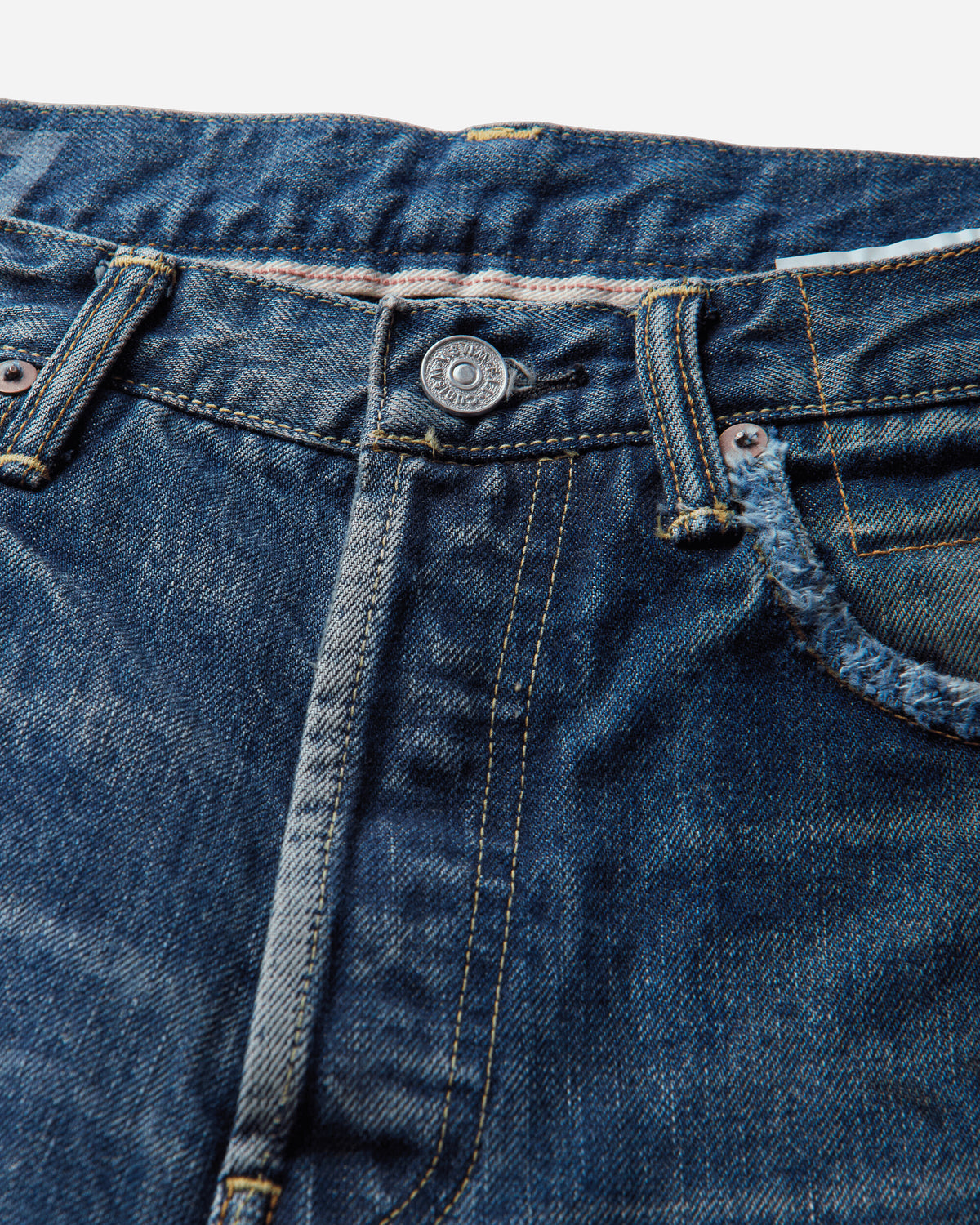 visvim Social Sculpture 01 Narrow Dmgd-47 Indigo Pants Denim 0126205005005 INDG