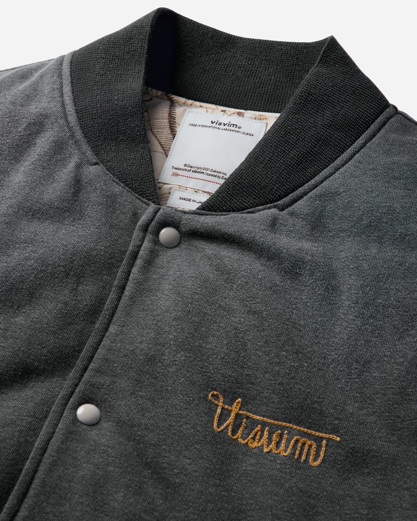 visvim Varsity Era Down Jkt Black Coats and Jackets Down Jackets 0126105013015 1