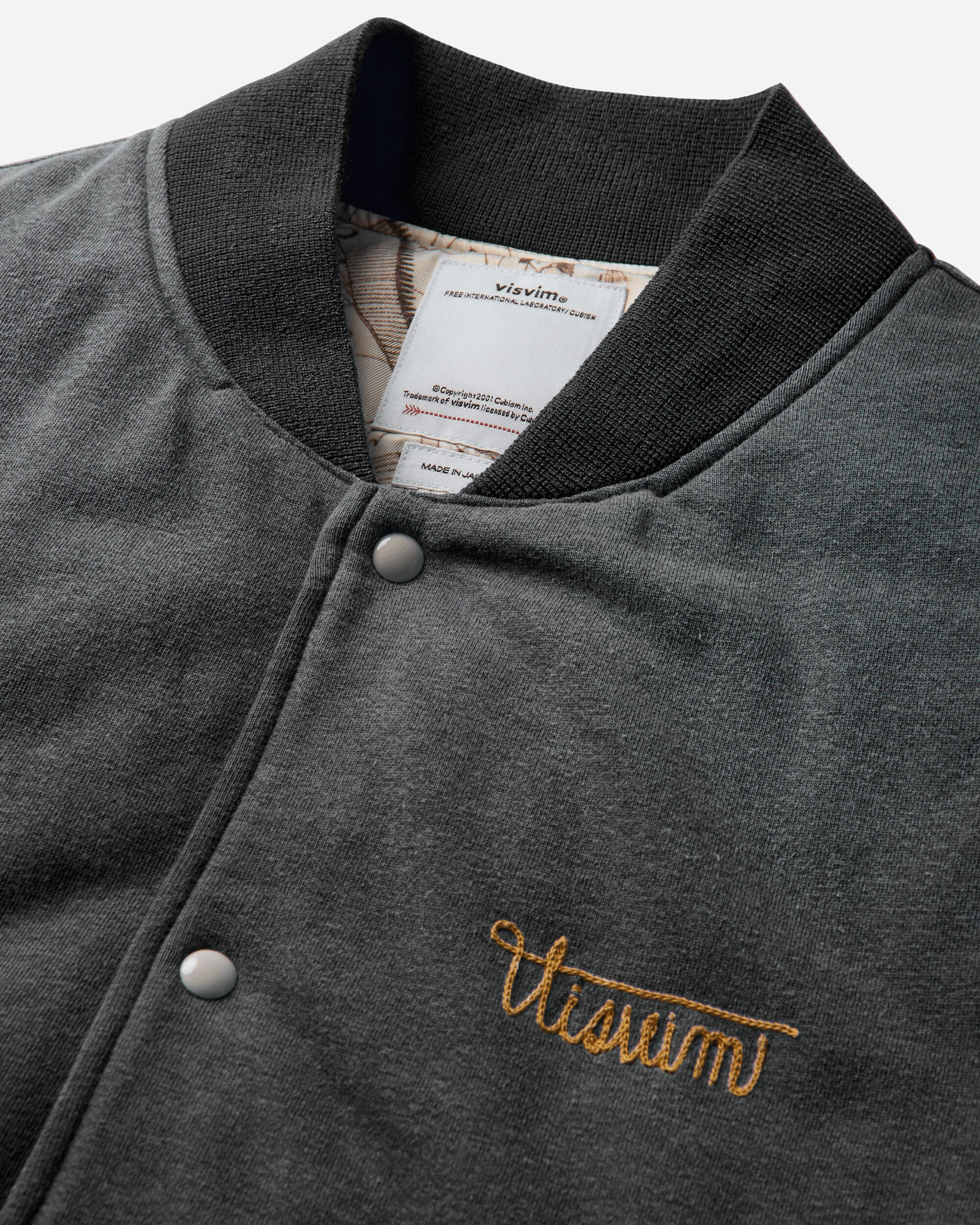 visvim Varsity Era Down Jkt Black Coats and Jackets Down Jackets 0126105013015 1
